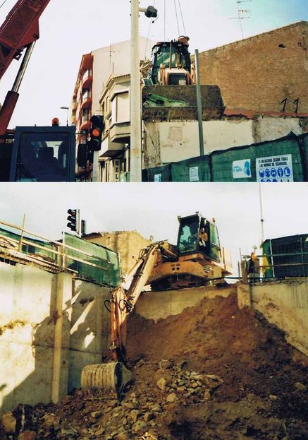 Excavaciones y Obras Jimenez S.L. excavadoras